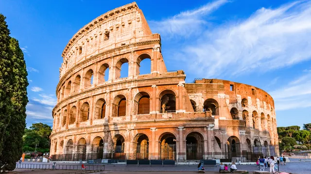 The Colosseum in Rome, an iconic historical landmark representing cultural and educational travel experiences.